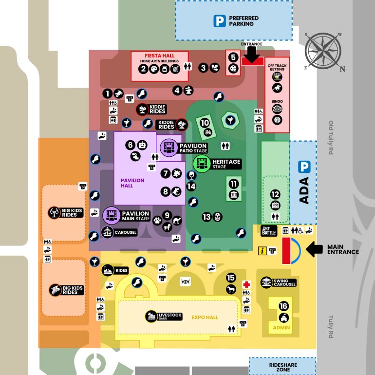 Daily Schedule 2025 - The Fair